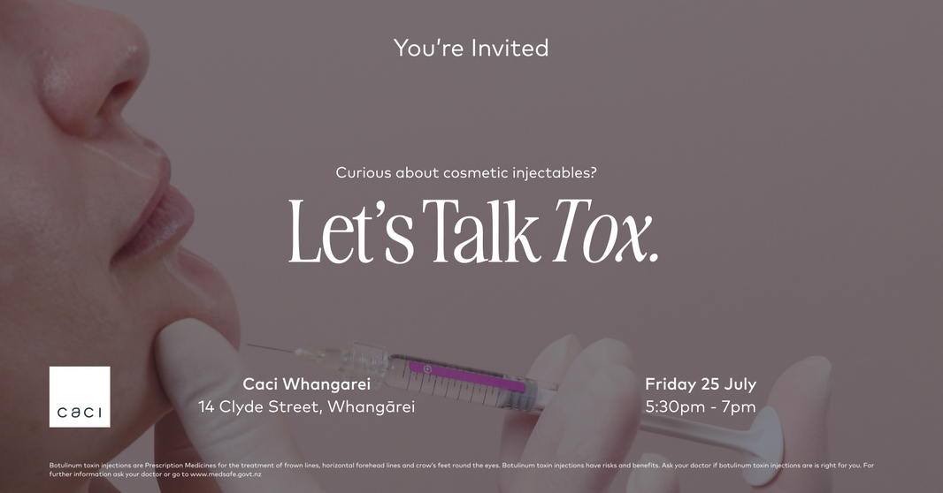 Let's Talk Tox at Caci Whangarei