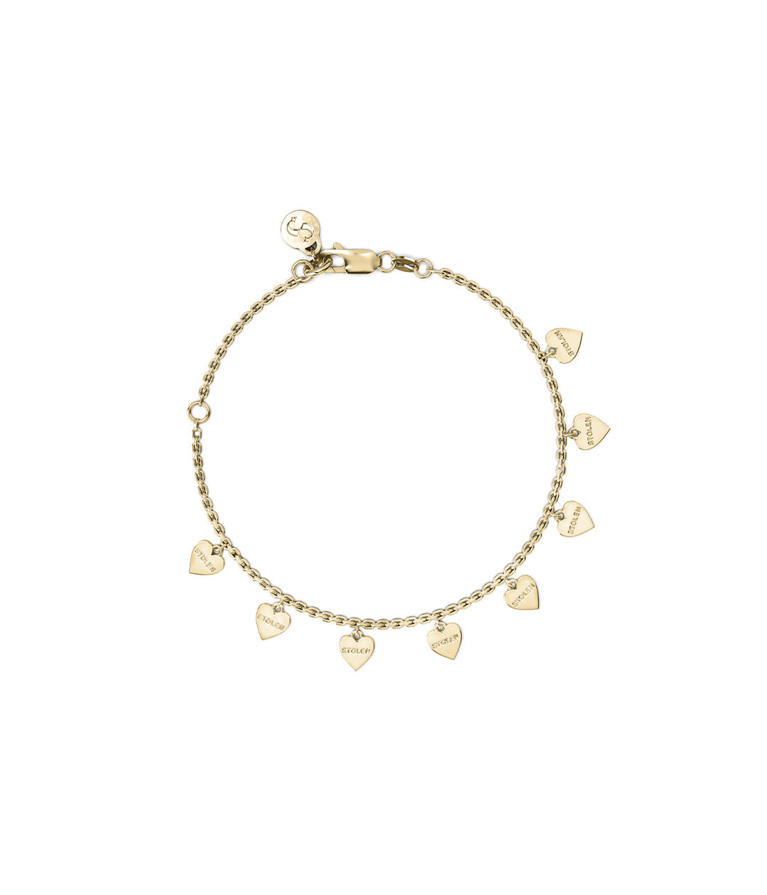 Stolen Heart Bracelet - Gold Plated